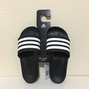 adidas men's adilette cloudfoam slides